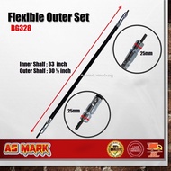 Brush Cutter BG328BG328KSUM328Flexible Shaft Outer Set Mesin Rumput FR3001 Tanika Taneka Okazawa Oga