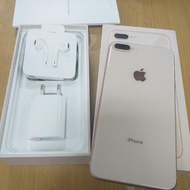 Iphone 8 plus 64giga bekas gold