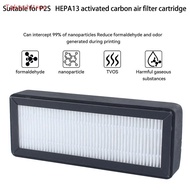 (Takashitree) P2S Upgraded Air Fiter For Bambu Lab P2S Filter HEPA 13 Activated Carbonbo Air Filter 