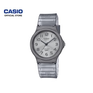 Casio General MQ-24S-8B Grey Translucent Resin Band Women Youth Watch