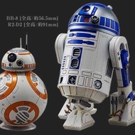 Star Wars 1/12 Bb-8 R2-D2 Action Figures Assembly Robot Model Toy Desktop Decorations Collectibles