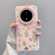 HP Latest Flower 2025 Jelly Color 2 In 1 Casing Vivo Y29 Y19S Pro V60 Lite 4G 5G Y400 Z10R 5G Iqoo Z