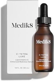 Medik8 C-Tetra Luxe - Balancing Vitamin C Serum For Face - Smooths Fine Lines and Wrinkles - Face Se