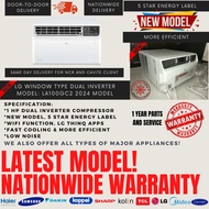 LG LA100GC2 1 HP DUAL INVERTER WINDOW TYPE AIRCON 2024 MODEL (COMPACT SIZE)