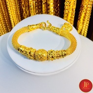 สร้อยข้อมือทองน้ำหนัก 2 บาท ทองหุ้ม ทองชุบ สวยเสมือนจริง JPgoldjewelry