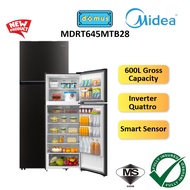 MIDEA 2 Door Inverter Frost Free Refrigerator Fridge 200L 240L 280L 330L 400L Peti Sejuk Media MDRT2