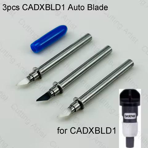 3pcs CADXBLD1 Auto Blade for Brother ScanNCut 2 ScanNCut DX2 DesignNCut Compatible CADXHLD1 Holder