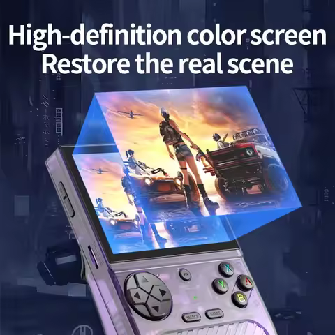 NEW K36S Handheld Game Console Linux System Player Built-in Games Classic Game Portable Console Audi