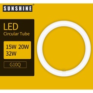 [✅💡NEA Energy Label &amp;AuthorizedSeller]High Quality SUNSHINE LED Circular Tube 15W / 20W / 32W G10Q Magnetic Mounting Tub