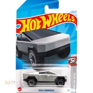 246 TESLA CYBERTRUCK Silver s HW ROLLING METAL Series