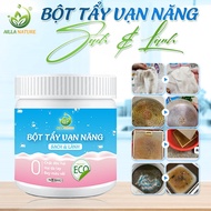 Tẩy Đa Năng Ailla 500g Chính Hãng Tẩy Ố Vàng Mốc Vết Bẩn Dầu Mỡ Cặn Canxi Trên Các Bề Mặt Tặng 