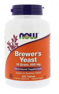 Now Foods, Brewer Yeast, 200 Tablets