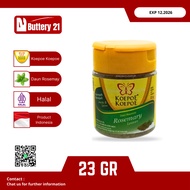 KOEPOE KOEPOE ROSEMARY 23 GR BUTTERFLY/ ROSEMARY LEAVES ROSEMARY LEAVES