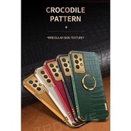 Crocodile Pattern TPU Soft Case Samsung Galaxy A52 A52s SamsungA52