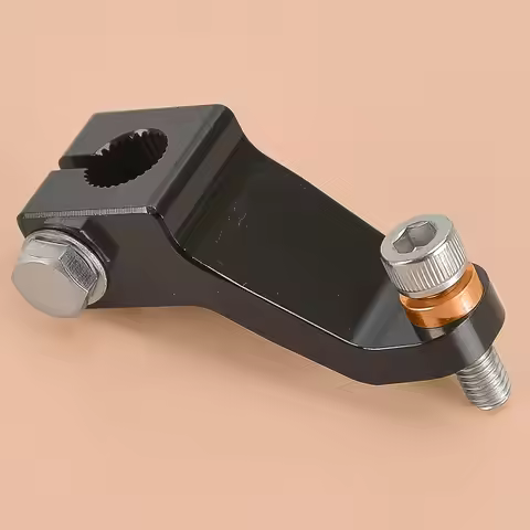 Gear Shift Shifter Arm Rear-set Foot-peg Fit for Kawasaki ZX6R ZX636 ZX10R Honda CBR250 CBR150 CB190