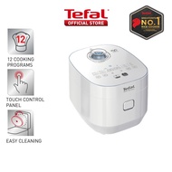 Tefal Xpress Fuzzy Logic Rice Cooker 1.5L RK5221 – 12 Programmes, Non-Stick, Removable Inner Lid, 2x Faster, 8 Cups