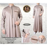 baju jubah platinum Al amwa - gamis platinum Al amwa busana muslim09