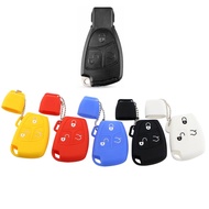 Silicone Remote Car Key Case Cover for Mercedes Benz C240 W210 W211 B C E ML S CLK CL Accessories