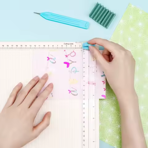 Multi-Purpose Trim and Score Board for Diy Scrapbooking Photo Album Decor Paper Card Cutter Board Pa