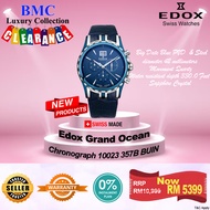 Edox Grand Ocean Chronograph Big Date (10023-357B-BUIN)