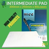 Intermediate Pad Paper (80Leaves)Sold per Pad