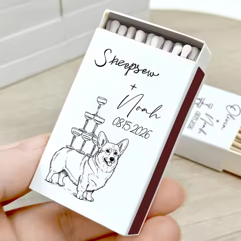 Custom Bulk Wedding Match Favors/Custom Engagement Matches/Bridal Shower Matchboxes/Personalized Art