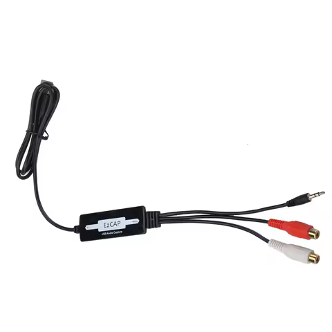 EZCAP216 USB Audio Capture plate Card device Cassette To CD/MP3 Converter MP3 WMA WAVE Recorder Audi