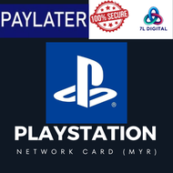 [MYR] PSN Wallet PlayStation Network Card Reload Malaysia PayLater pay later