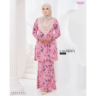 IRONLESS Cassandra by Anggun Cotton Collection. Plus size XS-10XL. Kurung Raya 2022. Kurung tak paya