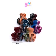 3-Color Spray Teeth KJA-R803 | Seolmee | 5cm Matte Clip