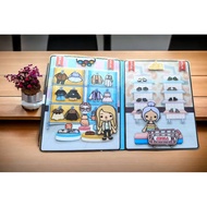 PAPER DOLL LAMINATED SHOPPING MALL