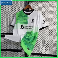 Liverpool Jersey 24 -25 Away Soccer Shirt New 3D printed round neck T-shirt
