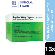【Buy 3 Get 1 Free】MADAUS Legalon 140mg Liver Capsules: Detox & Repair Liver Cells, Alcohol/Fatty Liv