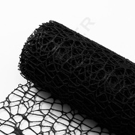Flower Wrapping Paper Spider Net Mesh Roll Bouquet Paper - Black