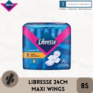 LIBRESSE Maxi Wings 24cm 8's