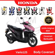 HONDA Vario125 100% Original BSH Full Body Cover Set Coverset Vario 125 Kaver Caver Caverset Kaverse