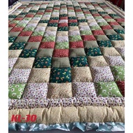 TOTO Patchwork king/Queen 2.5inc Tebal Ready Stock