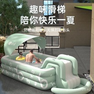 Children's Inflatable Swimming Pool Home Large Outdoor Inflatable Swimming Pool Inflatable Slide Poo