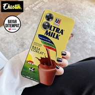 Case Oppo A17 - Casing Oppo A17 - EKSOTIK - Fashion Case - SNACK - Silikon - Aksesoris Handphone - K