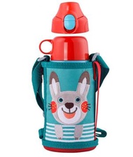 虎牌 - 兒童兩用不銹鋼真空保溫杯-兔子 MBR-B06G