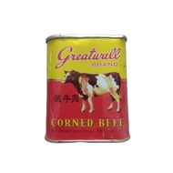 BEST BEFORE FROM 2027 HingHuo 长城牌 Greatwall Brand Corned Beef Can Food Tin 鹹牛肉罐头 (340g)
