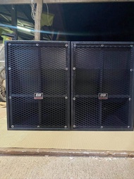 ตู้ลำโพงเปล่า18"สูตรเทอร์โบไม้ปาติเกิ้ลหนา15มิล