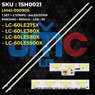 Backlight TV SHARP 60 Inch LC-60LE275X 60LE380X 60LE580X 60LE5500X LM41-000905