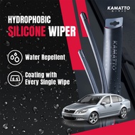 Kamatto Wiper Skoda Octavia MK2 1Z (2004-2013) Hydrophobic Silicone Water Repelling Coating