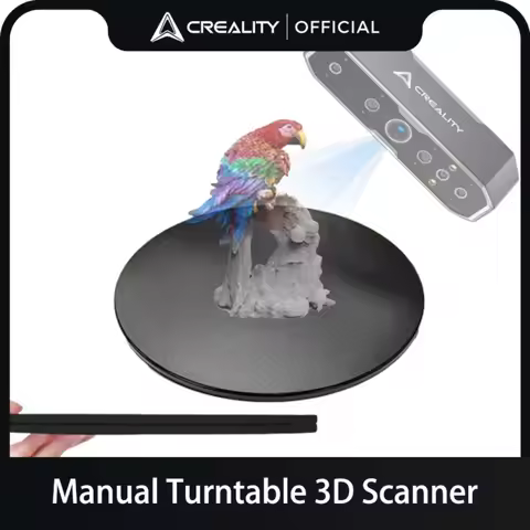 Creality Original 3D Scanner Manually Operated Turntable Kit for CR-Scan Otter /Raptor /Ferret 3D Sc