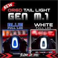 OR6D Tail Light M.1/BLUE/WHITE Style Comes With Built-In Turn Signal. Plug For YAMAHA R15 2017-2022+