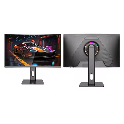 27 Inch 1K 2K 4K 5K IPS Panel VA 75HZ 165HZ 180HZ 240HZ 360HZ LED PC Computer Screen FHD Flat Curved
