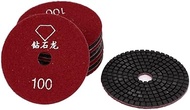 Aexit Granite Marble Concrete 100 Grit 4' Dia Wet Diamond Polares for Polishing Red 10pcs (C32BFDBC5