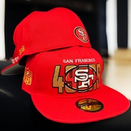 49ERS Red close cap for men Fashion Baseball Caps High Quality Comfortable