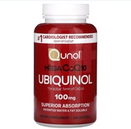qunol Mega CoQ10 Ubiquinol 100 MG 100 Softgels.